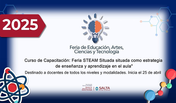 Imagen: Inician las capacitaciones docentes para participar de la Feria de Educación, Artes, Ciencia y Tecnología 2025