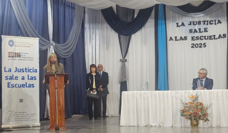Fotografía: Inició el ciclo 2025 de “La Justicia sale a las Escuelas”