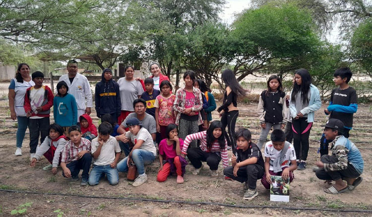 Fotografía: Avanza el Programa de Huertas Escolares en Santa Victoria Este