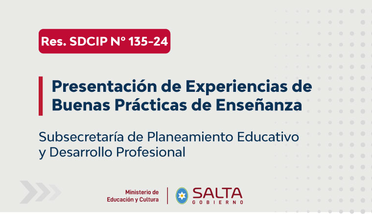 Imagen: Presentación de Experiencias de Buenas Prácticas de Enseñanza