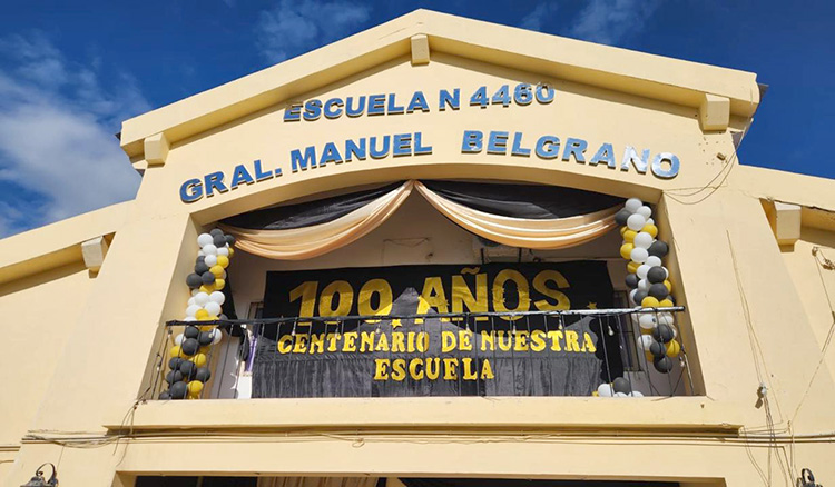 Fotografía: La Escuela General Manuel Belgrano N° 4460 celebró 100 años de historia y compromiso educativo en Tartagal