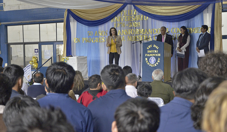 Fotografía: La Escuela Técnica de Ciudad de Milagro festejó sus 50 años