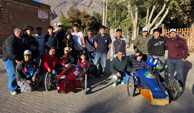 Fotografía: La E.E.T. Nº 3100 se destacó en el Campeonato Regional EcoRace Jujuy–Salta