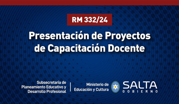 Imagen: Presentación de Proyectos de Capacitación Docente