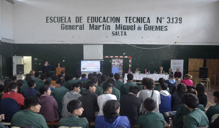 Fotografía: Educación promoverá  hábitos saludables para estudiantes de escuelas técnicas