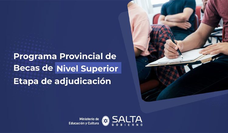 Imagen: Educación acompaña las trayectorias de cerca de 700 alumnos salteños con becas para Nivel Superior