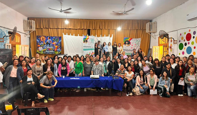 Quinta edición de MateSalta: Cientos de docentes se capacitaron en Tartagal