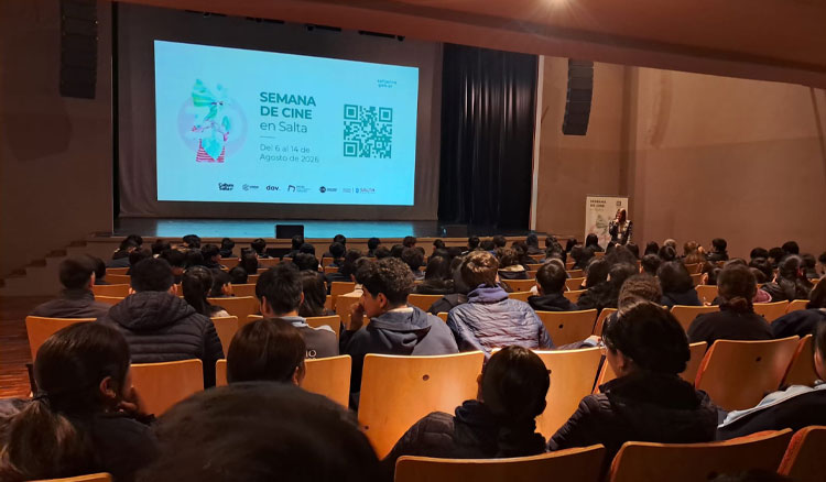 Fotografía: Más de 1000 estudiantes participaron de la Semana del Cine con funciones gratuitas en la Usina Cultural