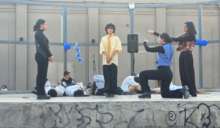En la Usina Cultura jóvenes del Colegio “Tomás Cabrera” conmemoraron La Noche de los Lápices