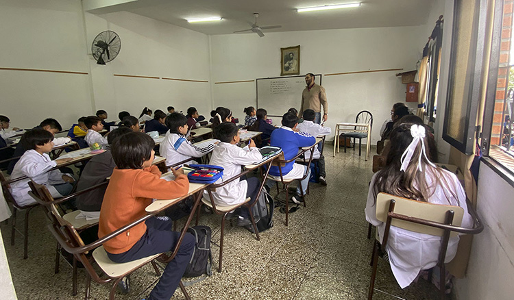Fotografía: Alumnos de cuarto grado participaron de la final departamental del Nivel Preolímpico de MateSalta