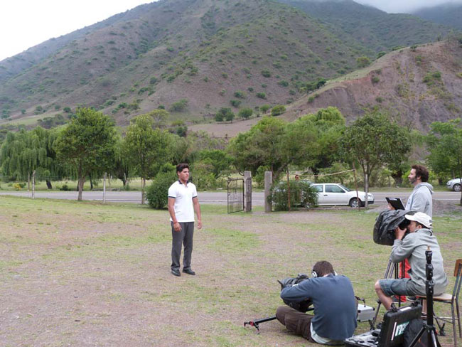 Canal Encuentro filmó en paraje Agua Negra