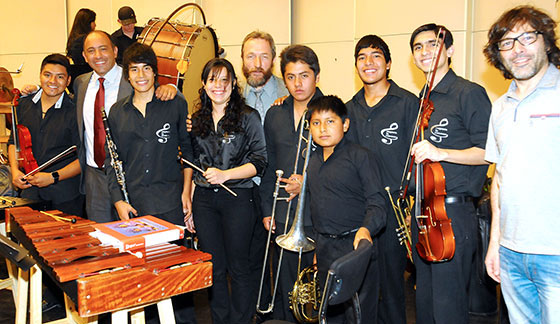 Brillante presentación de la Orquesta Nacional Juvenil del Bicentenario