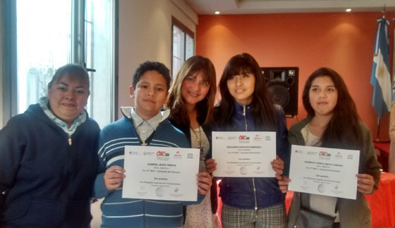 Salta presente en las Olimpíadas Argentinas de Ciencias Junior Salta presente en las Olimpíadas Argentinas de Ciencias Junior