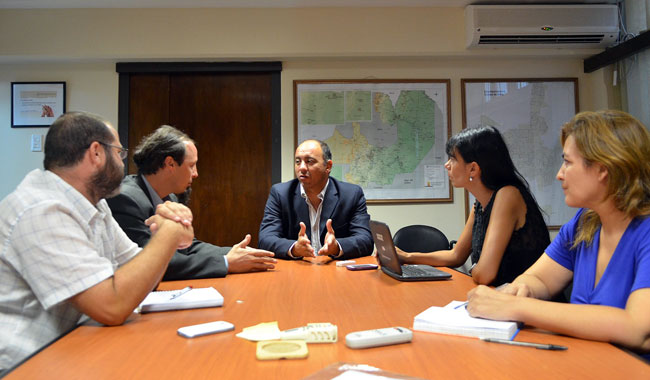 >El ministro de Educación se reunió con el delegado en Salta del AFSCA