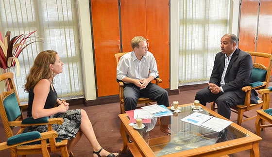 El ministro de Educación se reunió con miembros de la fundación Enseñá por Argentina