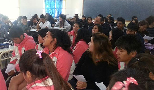 Un nuevo taller sobre Educación Sexual Integral se dictó en el colegio Ragone