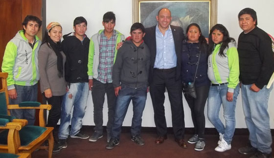 Alumnos de un secundario rural de Catamarca se reunieron con el ministro de Educación