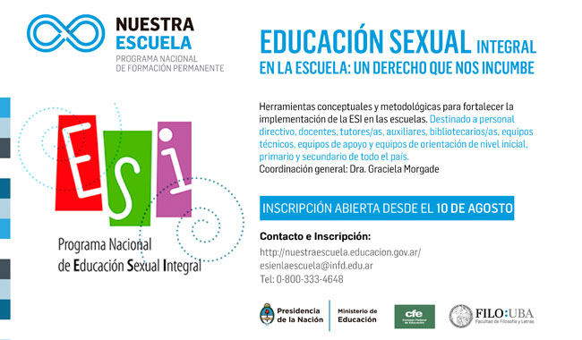 Educación Sexual Integral en la Escuela: Un derecho que nos incumbe