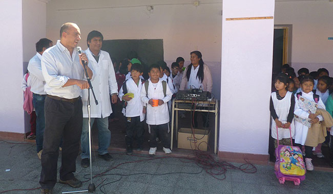 Cachi cuenta con servicios educativos para todos los niveles
