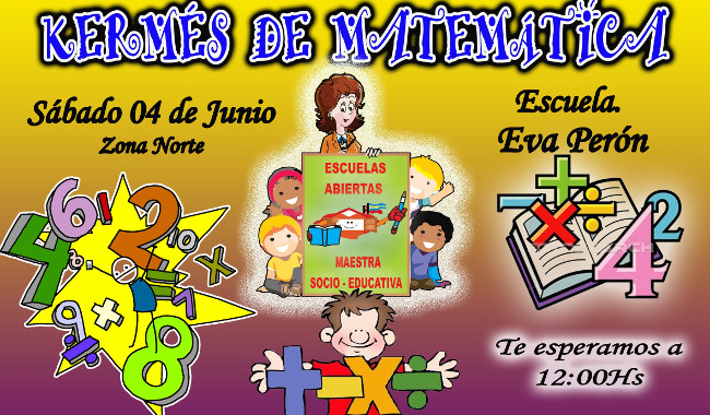 Kermés de juegos matemáticos para los niños de Escuelas Abiertas y los CAI Kermés de juegos matemáticos para los niños de Escuelas Abiertas y los CAI