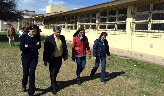 Autoridades Educativas recorrieron escuelas de Rosario de la Frontera Autoridades Educativas recorrieron escuelas de Rosario de la Frontera