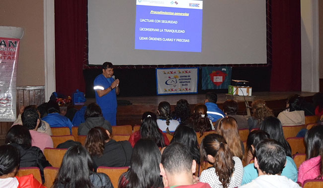 Capacitaron a docentes en atención inicial y primeros auxilios