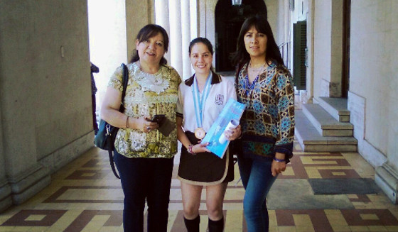 Alumna de Rosario de la Frontera obtuvo medalla de Bronce en Olimpiadas de Geografía