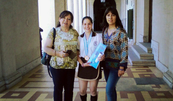 Alumna de Rosario de la Frontera obtuvo medalla de Bronce en Olimpiadas de Geografía Alumna de Rosario de la Frontera obtuvo medalla de Bronce en Olimpiadas de Geografía