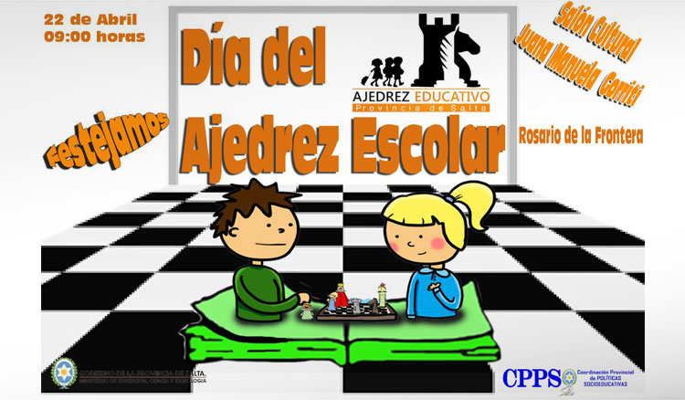 Festejos en Rosario de la Frontera por el día del ajedrez escolar