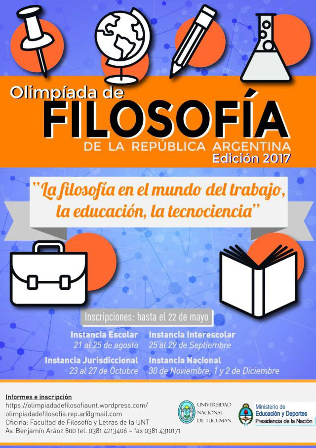 Olimpiada de Filosofía Olimpiada de Filosofía