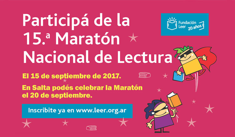 Maratón de la lectura en Salta Maratón de la lectura en Salta