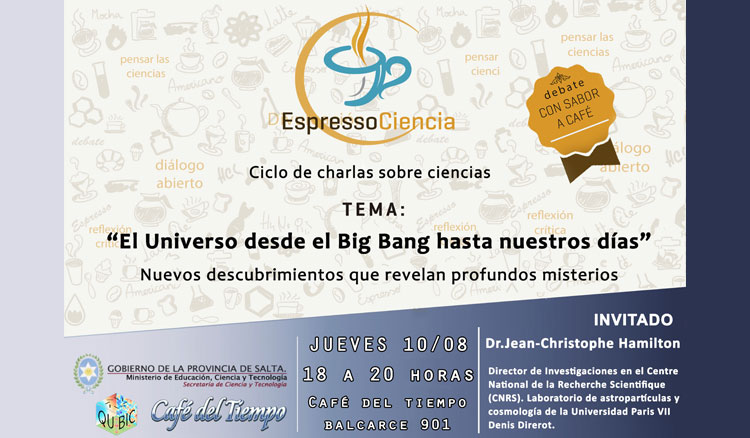 Se realizará una nueva edición del café científico sobre cosmología Se realizará una nueva edición del café científico sobre cosmología