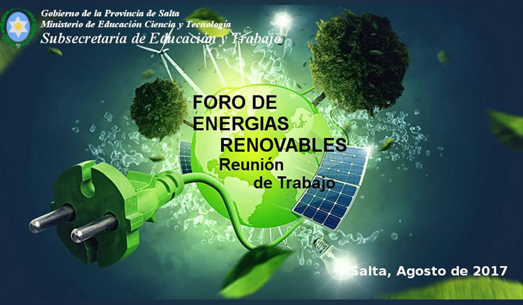 Foro sobre “Energías Renovables” Foro sobre “Energías Renovables”
