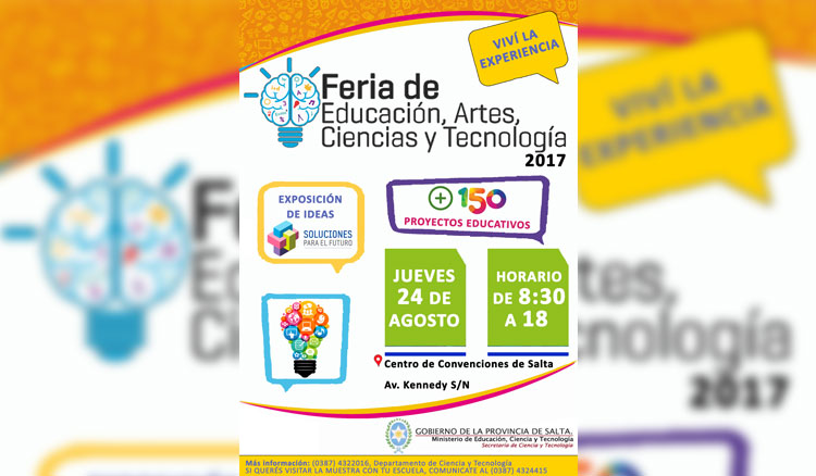 Se inaugura la Feria de Educación, Artes, Ciencias y Tecnología
