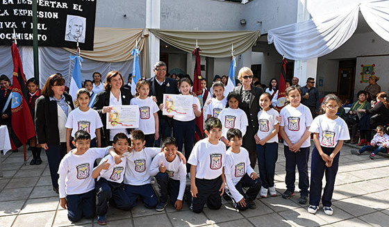 Acto Día del Maestro. Se celebró el Día del Maestro en la escuela Dr. Benjamín Zorrilla