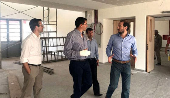 Está en la etapa final la construcción de la Escuela de Música Está en la etapa final la construcción de la Escuela de Música