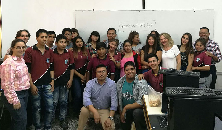 Alumnos secundarios fueron capacitados en robótica Alumnos secundarios fueron capacitados en robótica