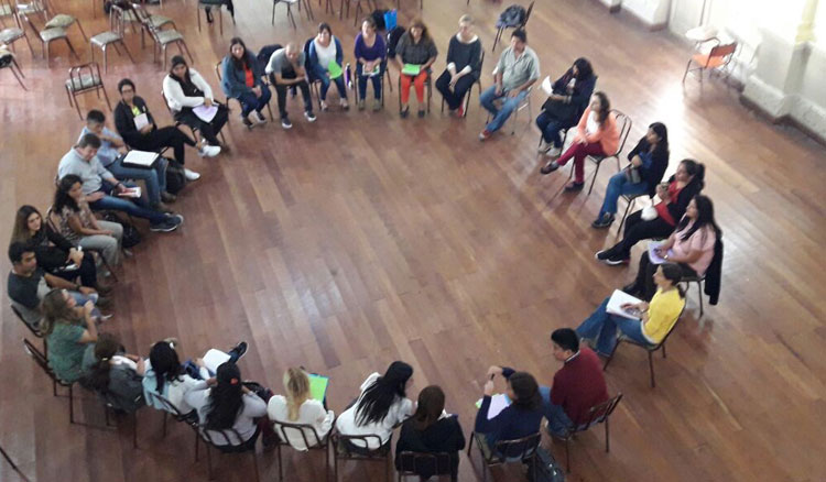 Cursantes de los trayectos de fortalecimiento pedagógico se reunieron en tres sedes en Salta