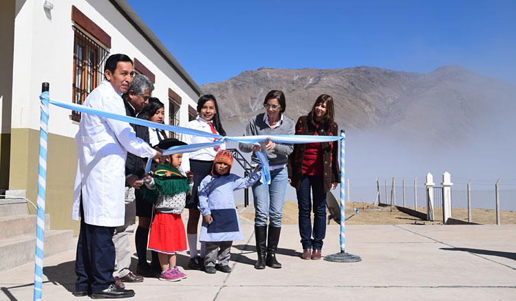 Alumnos de Volcán Higueras en Iruya tienen desde este año nueva escuela albergue