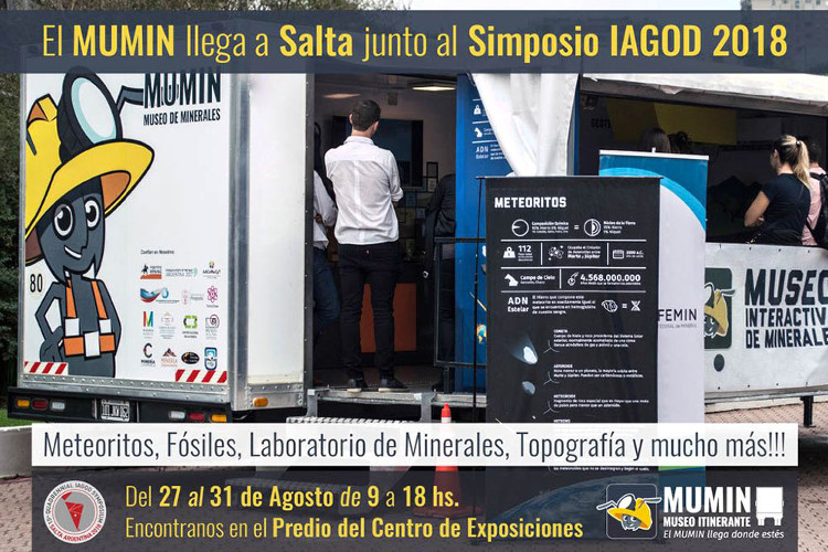 Llega a Salta el museo itinerante de minerales