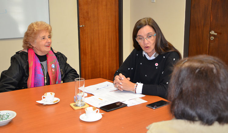 La ministra de Educación se reunió con integrantes de la Mesa Redonda Panamericana Salta