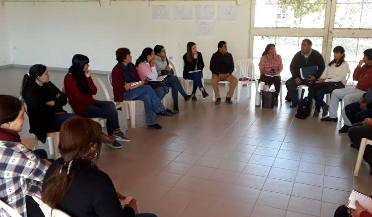 En Pichanal los actores sociales abordan las problemáticas complejas existentes en el ámbito escolar