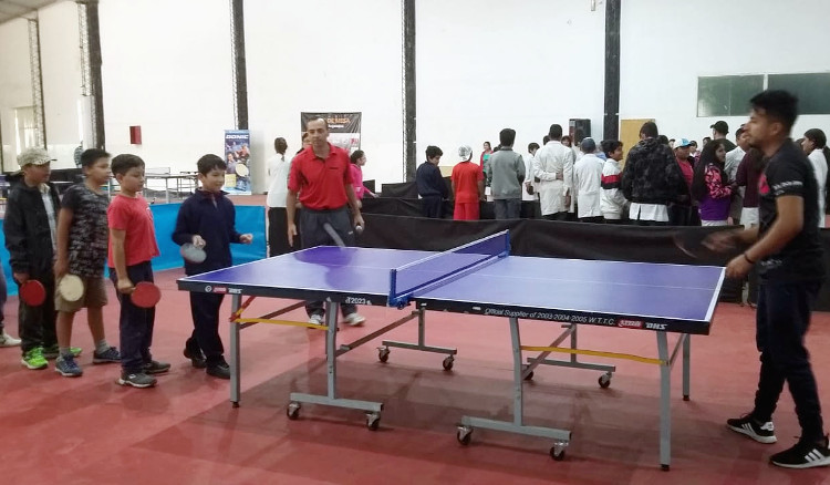 Continúan los encuentros de tenis de mesa para alumnos primarios Continúan los encuentros de tenis de mesa para alumnos primarios