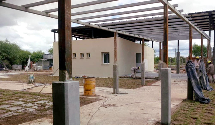 Construyen dos nuevos edificios escolares en Rivadavia Banda Sur Construyen dos nuevos edificios escolares en Rivadavia Banda Sur