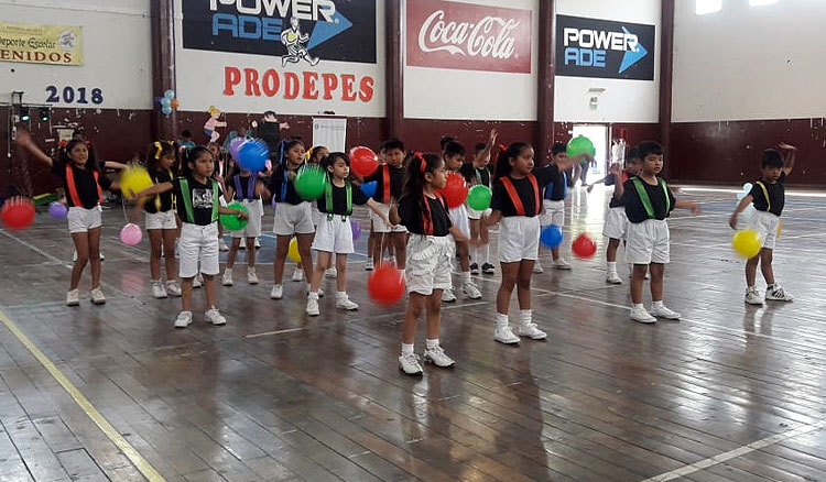 1.500 niños de primaria participan de la Gala de Educación Física 2018