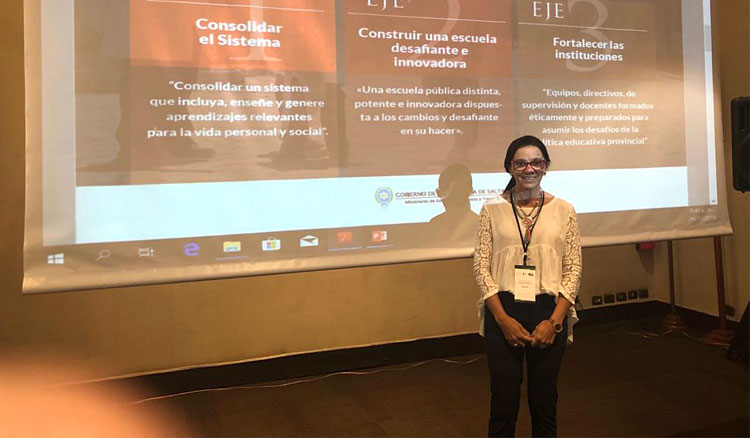 Salta expone su experiencia educativa en Santo Domingo