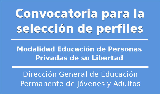Convocatoria para selección de perfiles Convocatoria para selección de perfiles