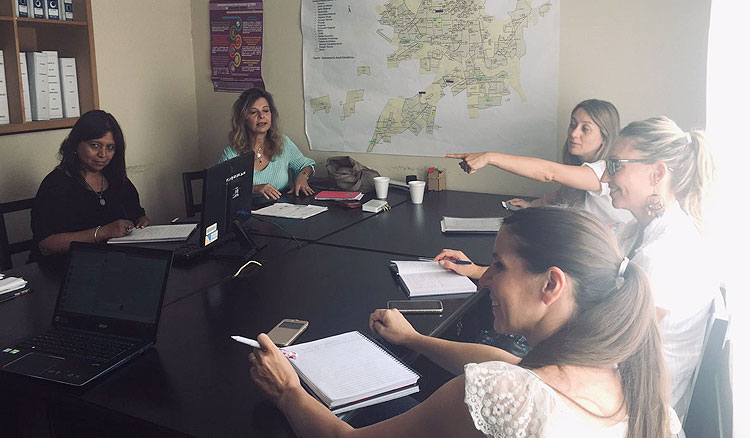Reunión de articulación de acciones con los equipos del Programa de Orientación Escolar Reunión de articulación de acciones con los equipos del Programa de Orientación Escolar