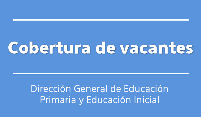 Cobertura de vacantes Cobertura de vacantes
