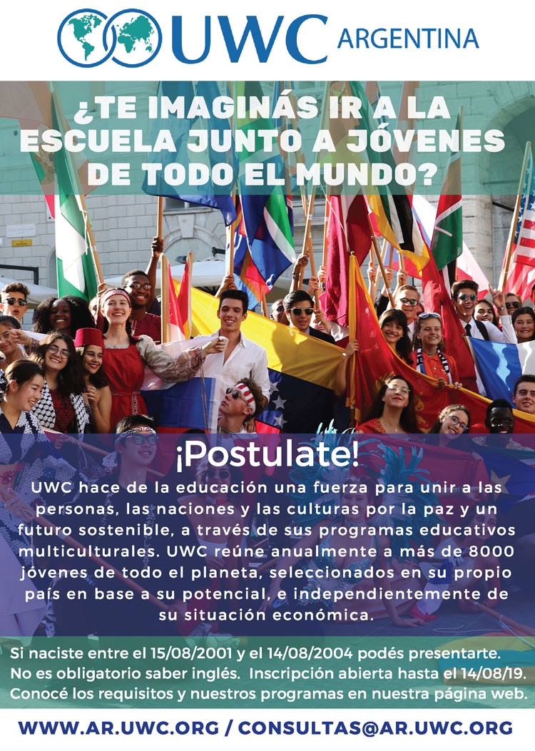 Convocatoria para estudiantes de nivel secundario Convocatoria para estudiantes de nivel secundario
